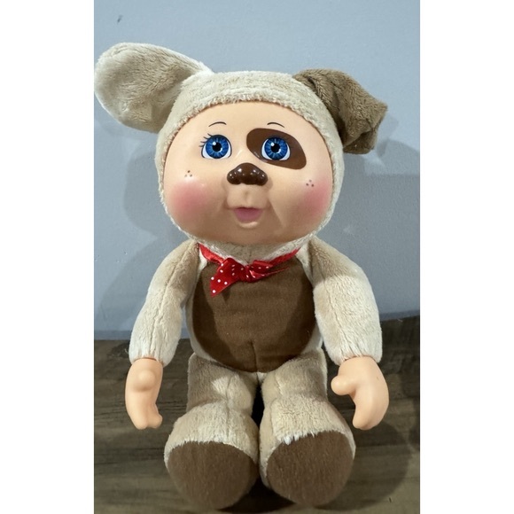 Cabbage Patch Kids Other - Cabbage Patch Kids Cuties Collection, Parker the Puppy Cutie Baby Doll 10” farm